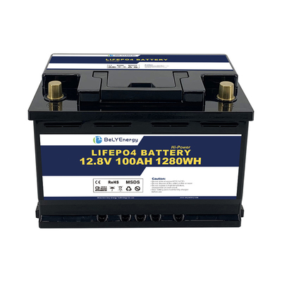 Buy Bely Energy 100AH 12V LiFePo4 Battery Deep Cycle Rechargeable For UPS online manufacture
