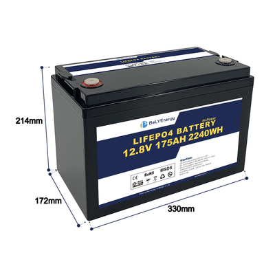 Buy Solar 12v Lifepo4 Battery 175ah For Marine Medical online manufacture