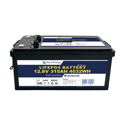 Buy Customized 315AH 12V LiFePo4 Battery Bluetooth And Self Heating With CAN/RS485 Interface online manufacture