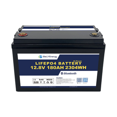 Buy Portable Marine Lithium Battery 2304Wh Energy 260A Peak Discharge 12.8V180Ah online manufacture