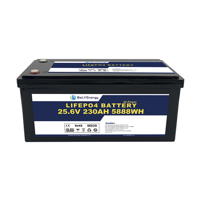 Buy IP65 Waterproof High Performance 24V 230Ah LiFePO4 Battery With M8 Terminal For Marine Boat online manufacture