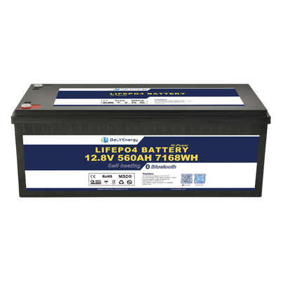Buy LiFePO4 Battery 12V 560Ah Rechargeable Economic 5000 Cycles 12v Lifepo4 Battery Pack online manufacture