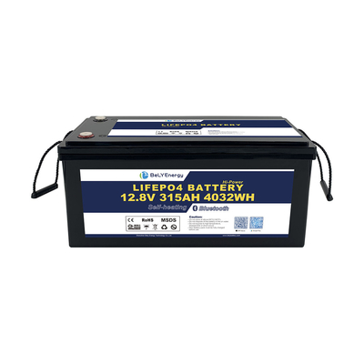 Buy Deep Cycle LiFePO4 Battery 12V 315AH With BT And Internal Heating For Energy Storage online manufacture