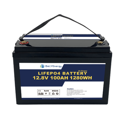Buy LiFePo4 Battery 12V 100AH Capacity Smart BMS and Easy Replacement online manufacture