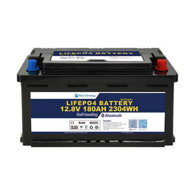 Buy 12V LiFePo4 Rechargeable Battery 180AH Capacity Battery Ideal For Solar Energy Storage And Electric Vehicle Applications online manufacture