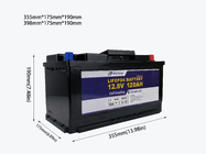 Consumer Electronics Grade A Lithium Polymer Battery Cycle Life 12V 120000mAh