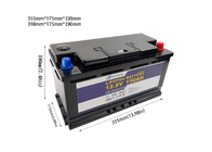 LED 12V 150Ah LiFePo4 Battery Home Solar Energy Storage System Battery