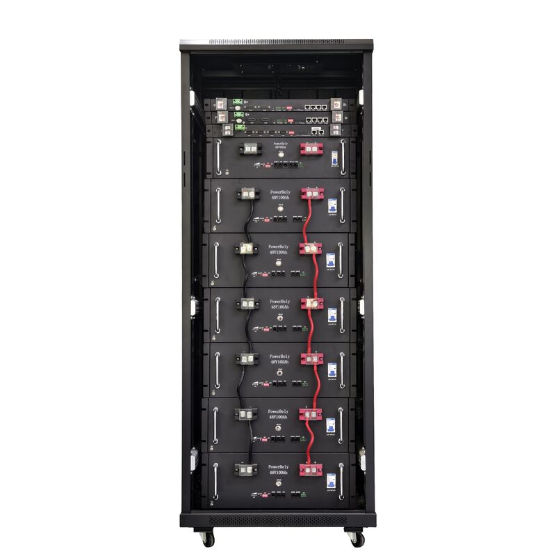 Bely Energy Rack LiFePO4 48V Battery 100Ah Off Grid Energy Storage System