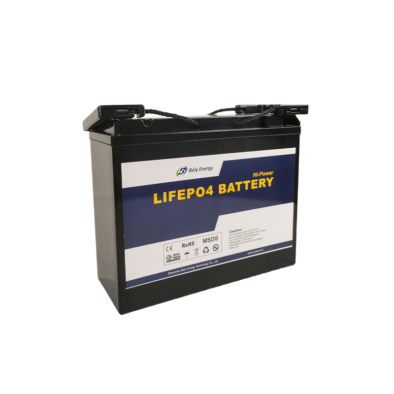 3000 Times 30000mAH 24V LiFePo4 Battery Lithium Leisure Battery For Campervan