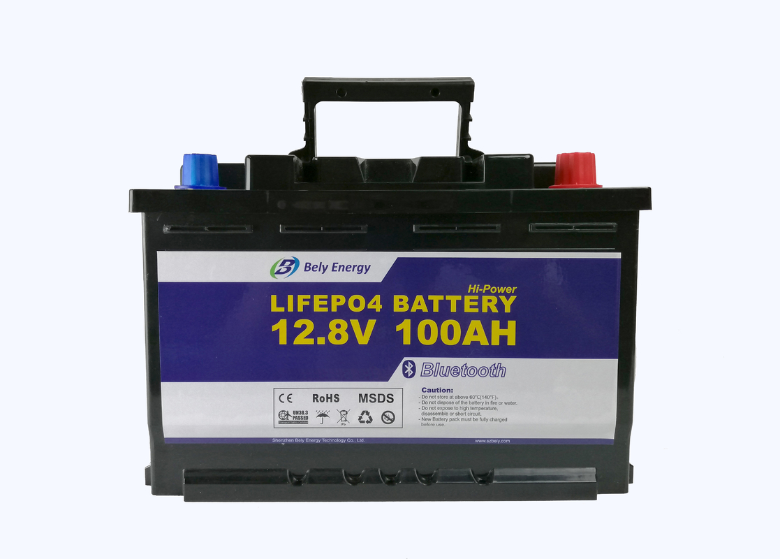 Customized 12V 100Ah Low Temp Lithium Battery Rechargeable