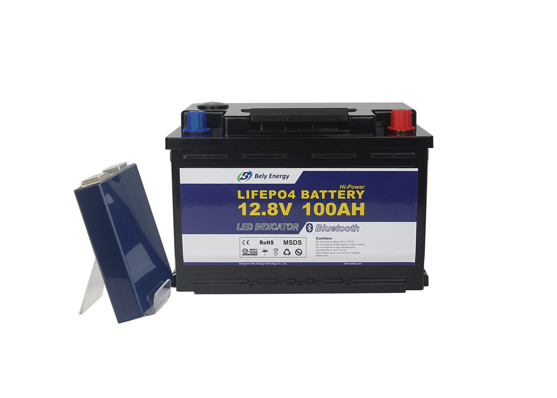 12 Volt 100Ah Low Temperature Lithium Ion Battery For Motorhome