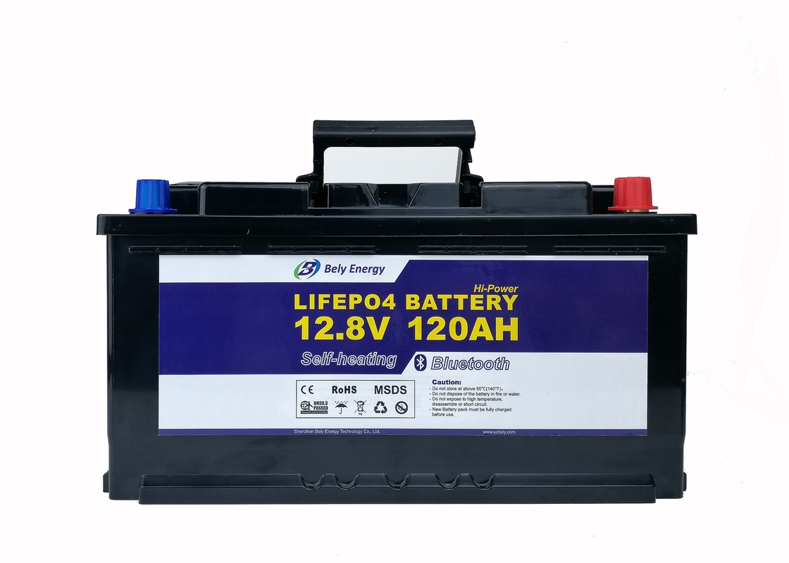 BT4.0 120Ah 12V Lithium Leisure BatteryLithium Iron Phosphate Deep Cycle Battery