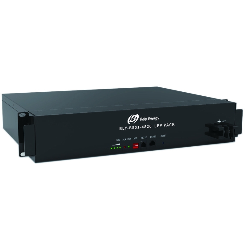RS485 Communication LiFePO4 Telecom Battery Bank 48V 20Ah With LED Indicators