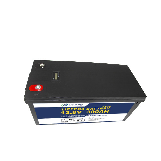 Bely Led Light Lithium Battery 12V 300Ah Lifepo4 Battery For Solar Lawn