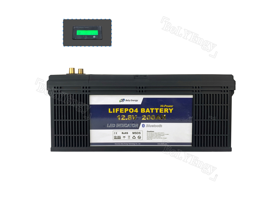 12V 200Ah Led Light Lithium Battery