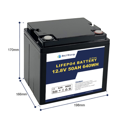 Bely Energy 12V 50AH LiFePo4 Battery For Submarine Medical Yacht
