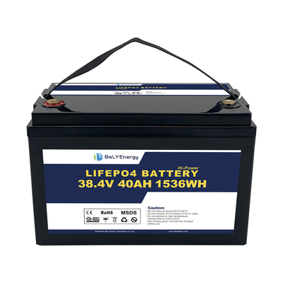Bely Energy Factory Price 36V 40AH  Lifepo4 200ah  For EV Marine