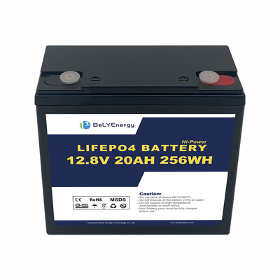 Bely Energy Over 80% DoD 12V 20AH LiFePo4 Battery For Energy Storage / Golf Carts