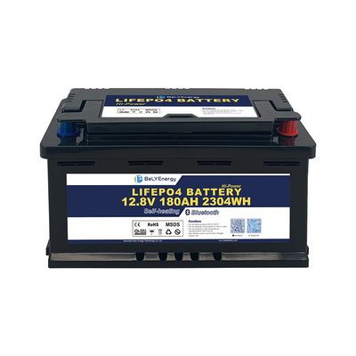 ABS Case 180Ah RV Lithium Battery IP65 Enclosure Protection 10V Under Voltage Protection