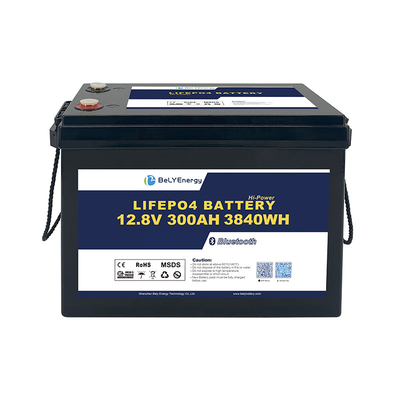 Compact Design Wide Operating Temperature Range Solar Lithium Battery 12V 300Ah