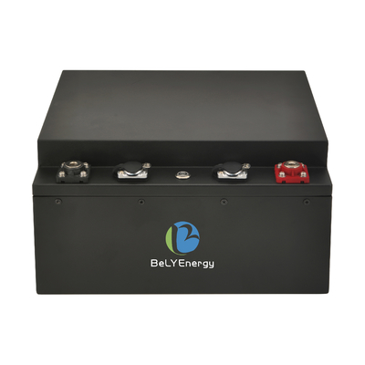 RV Caravan 12V 230AH LiFePO4 Battery with BT and Internal Heating in Underseat Metal Case