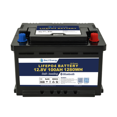 Portable High Quality Customization 3000 Cycles LiFePO4 Battery 12V100Ah For Boat