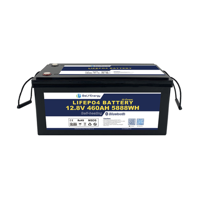 Hi Capacity 12V 460AH LiFePO4 Lithium Battery with 200A Current BMS With BT And Self Heating