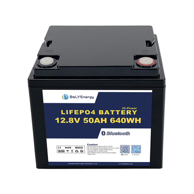 12V 50AH LiFePo4 Battery With And Smart BMS For Starting And Energy Storage On Boats