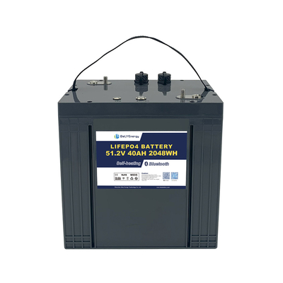 Lightweight and Portable Golf Cart Lithium Battery with Long Life Time and Environmental Protection