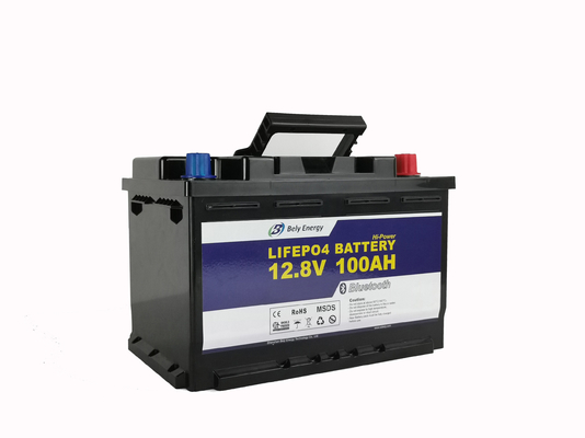 Heating Elements Bluetooth Low Temperature Lithium Battery 12V 100AH Rechargeable