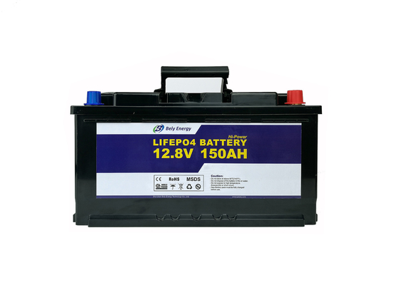Safe Reliable 150Ah 12V Lifepo4 Battery Motorhome EV LiFePo4 Battery