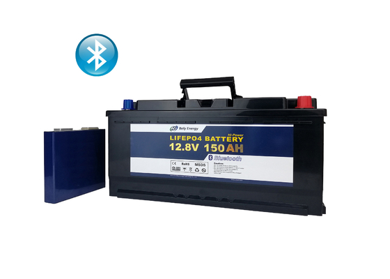 12 Voltage 150Ah Bluetooth Lithium Battery Street Light Lifepo4 Polymer Battery