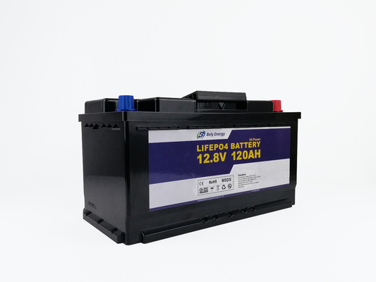 Bely Grade A Energy Storage Lithium Battery 12V 120Ah 1536Wh