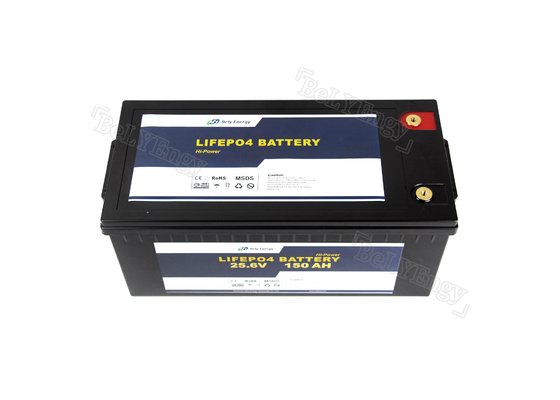 5000 Cycles 150Ah 24V LiFePo4 Battery For Solar System